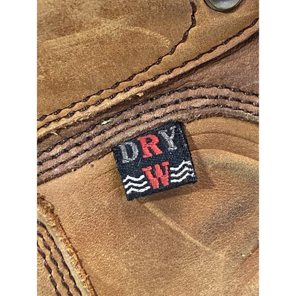 Red Wing 1242 8-Inch Safety Toe Thinsulate Dry W Work Boots Size 9 EE Brown main image 12